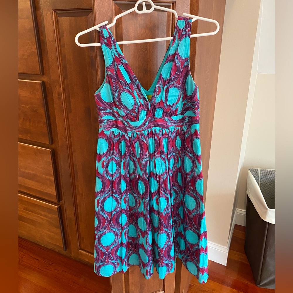 Nicole Miller 100% cotton fit and flare. Size XS/P
